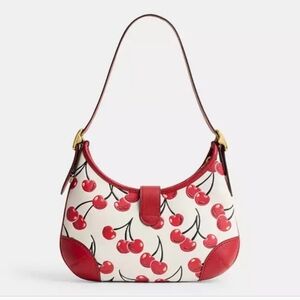 New! Coach Cherry Hampton Hobo Bag #CY936